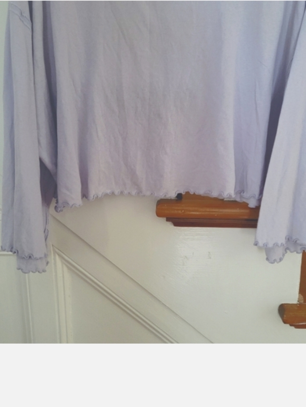 WE THE FREE Bird Gang Purple  Longsleeve Shirt Top Size Small - Picture 5 of 5